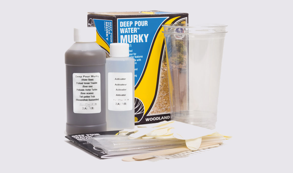 Murky Deep Pour Water