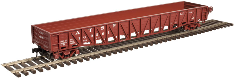 Santa Fe 52'6" 70-ton war emergency gondola #169515 2-rail