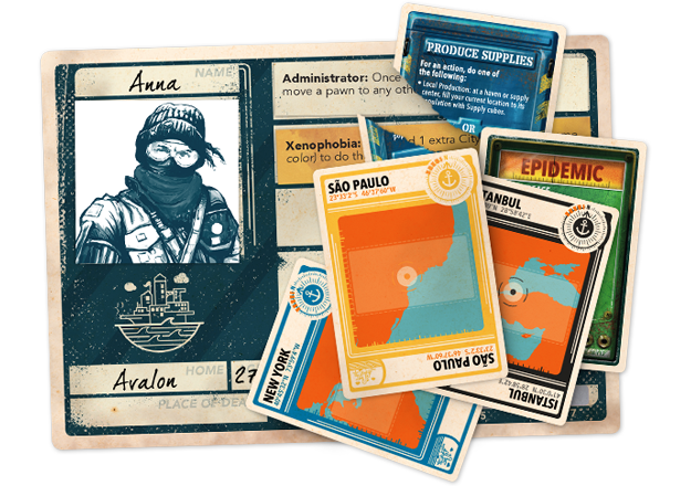 Pandemic Legacy Season 2 (yellow) board game