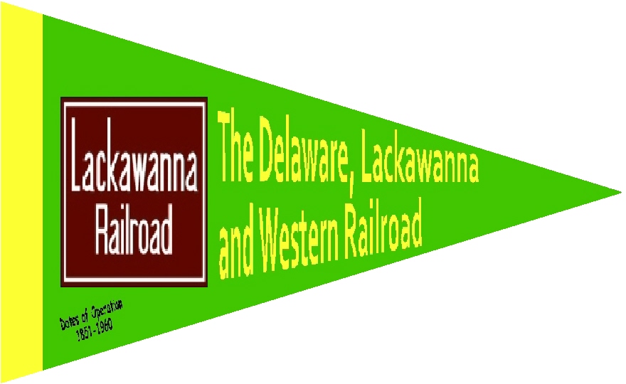 Delaware, Lackawanna and Western Railroad pennant