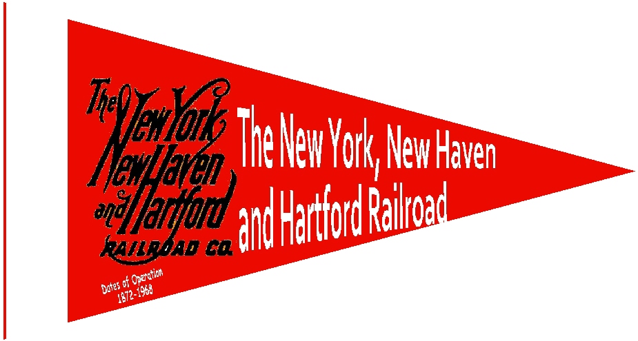 New York, New Haven and Hartford Railroad pennant