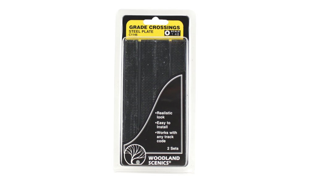 Grade Crossings Steel Plate 2-Sets