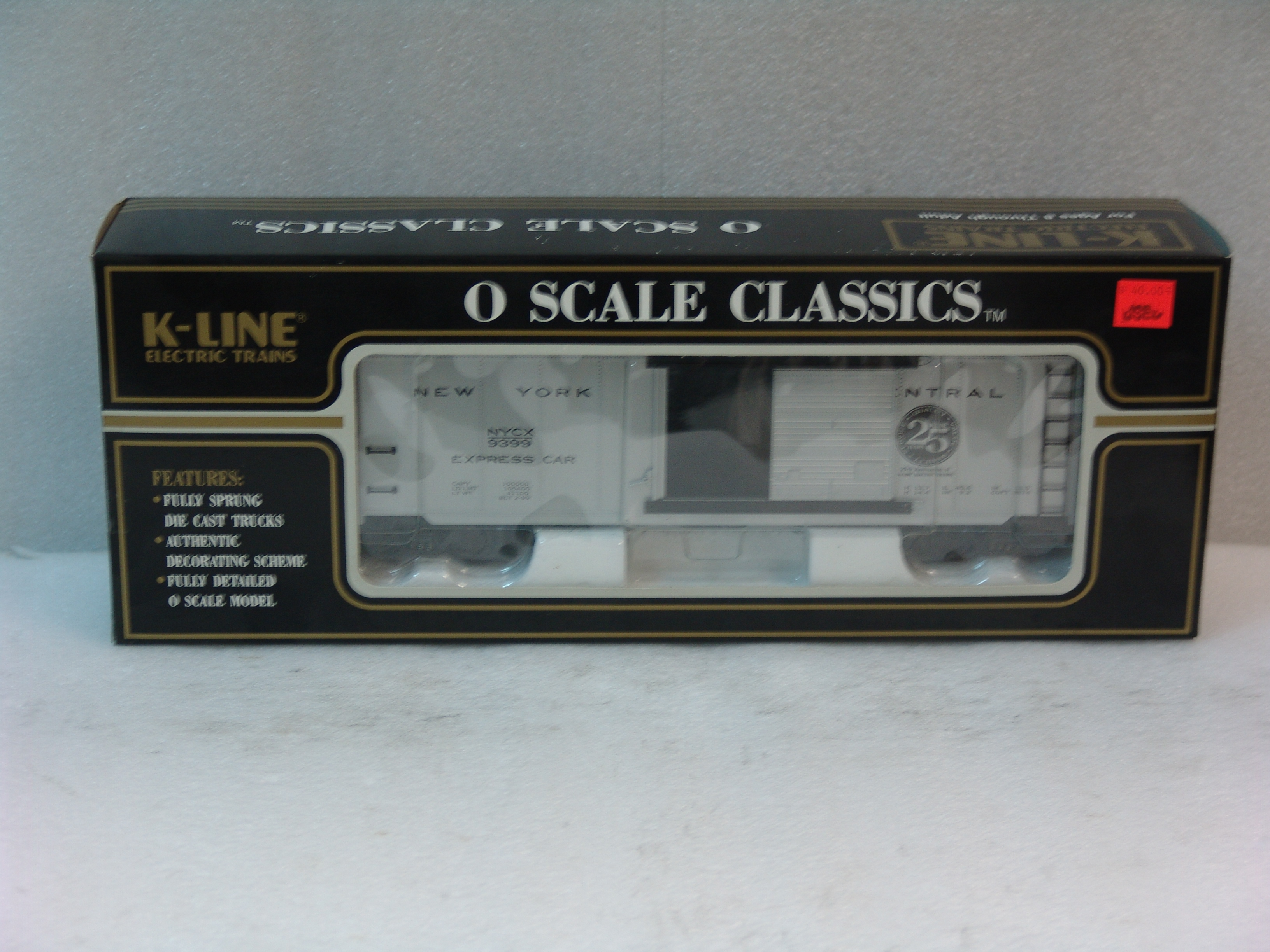 New York Central Express Car scale size boxcar (used)