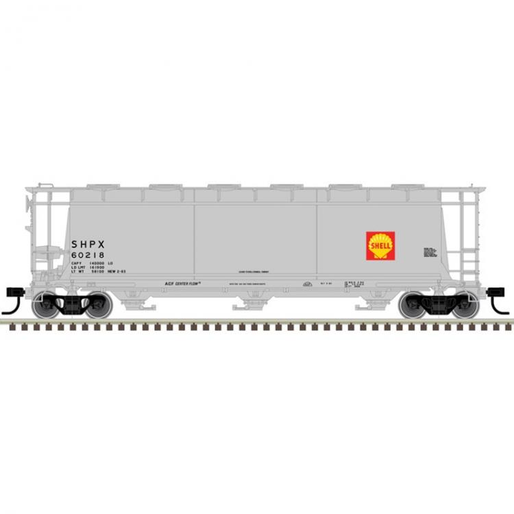 Shell 3-bay cylindrical hopper #60218