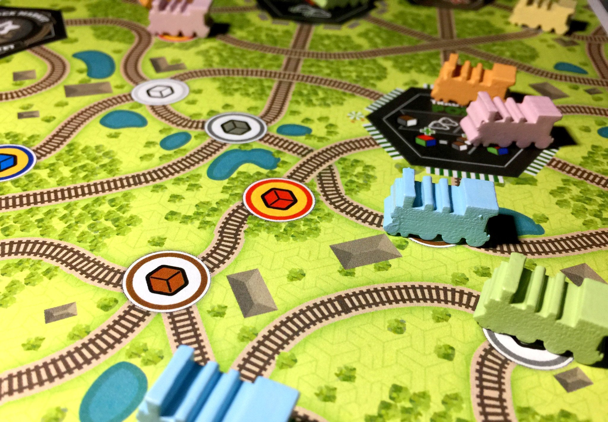 Whistle Stop™ board game