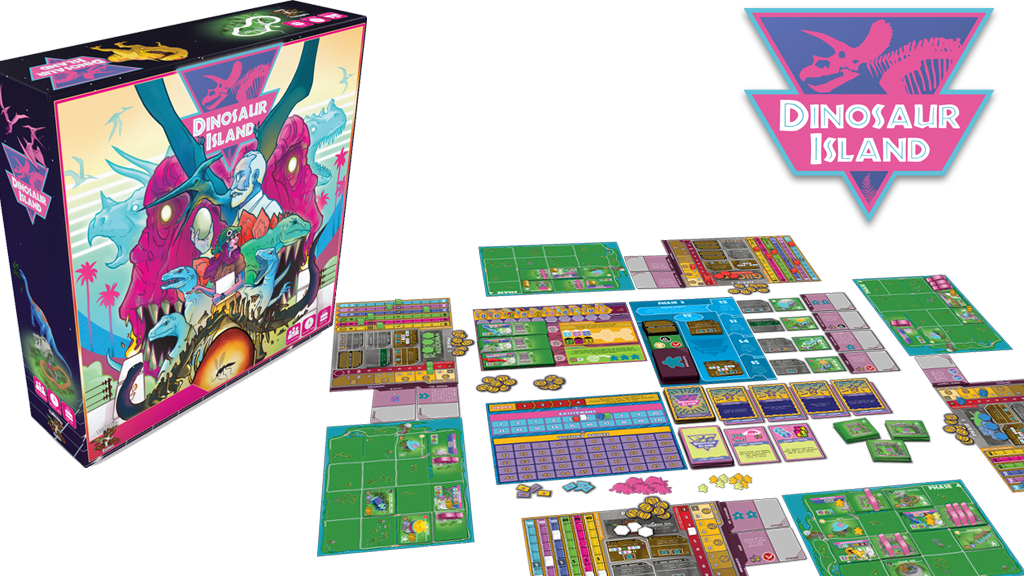 Dinosaur Island board game