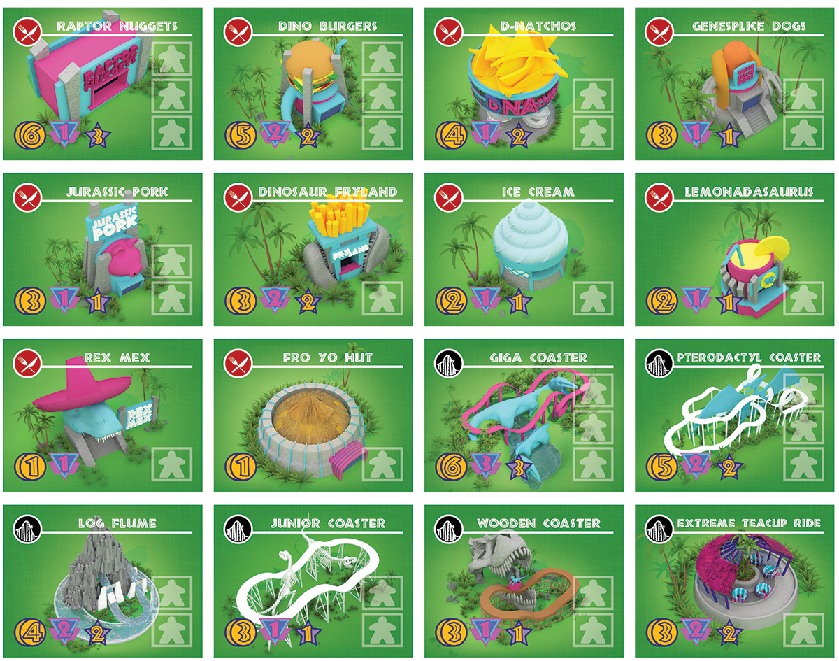 Dinosaur Island board game