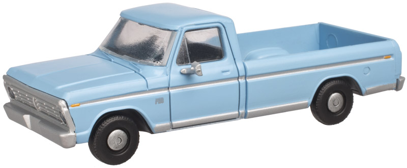 wind blue 1973 Ford F-100 pickup truck 2-pack