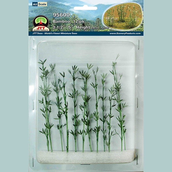 Bamboo 3 1/2" to 5" tall 12-pack