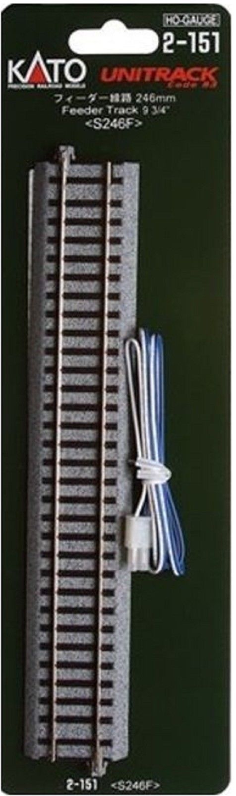 HO Unitrack Feeder Track 9-3/4" 1-Piece