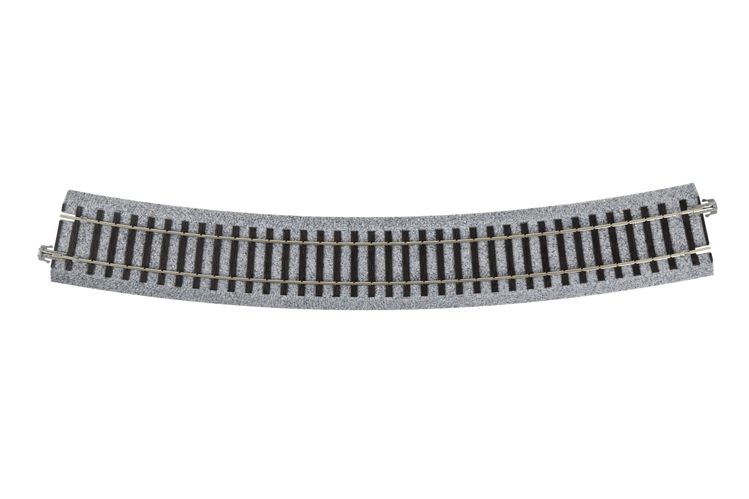 HO Unitrack Curved Track R28 3/4"-22.5° 4-Pieces