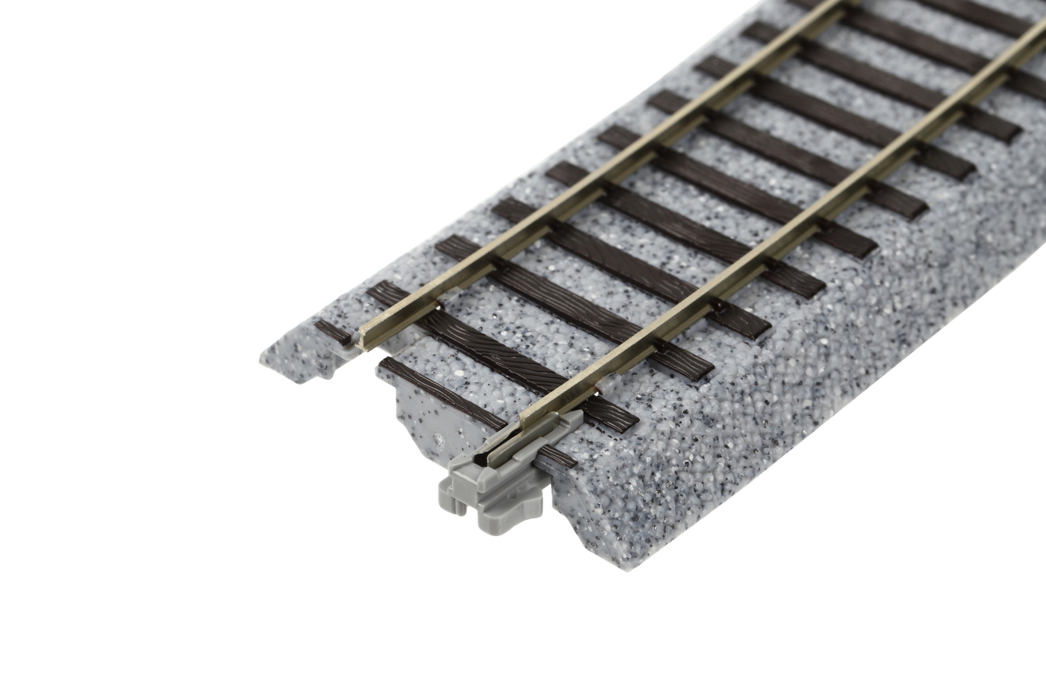 HO Unitrack Curved Track R28 3/4"-22.5° 4-Pieces