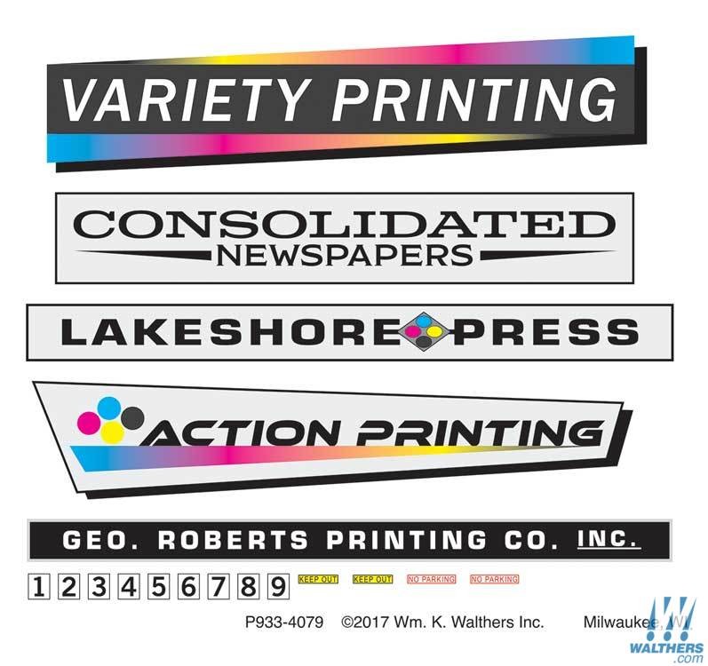 Modern Printing Plant kit