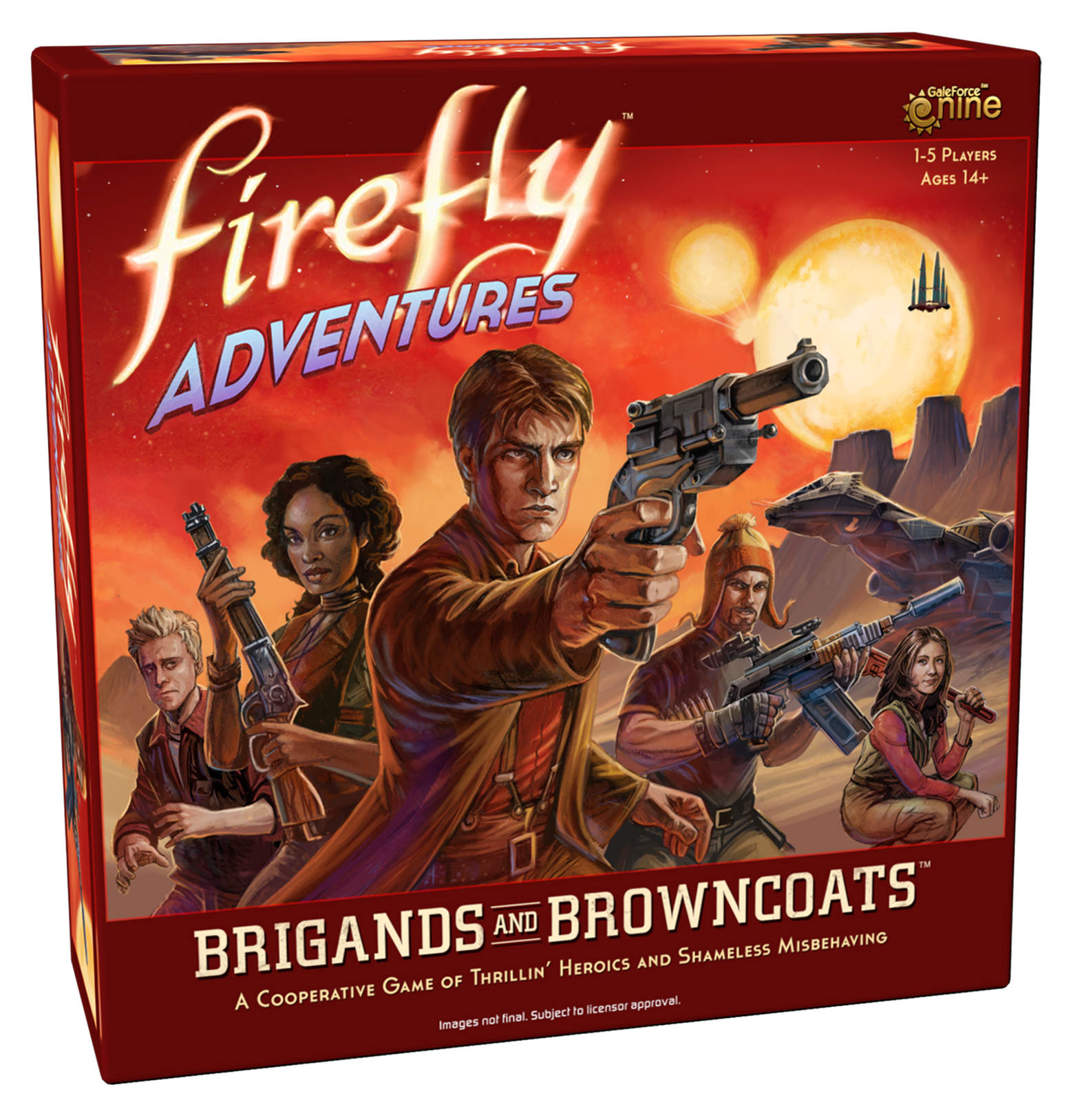 Firefly Adventures: Brigands and Browncoats board game