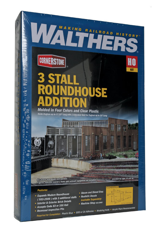 3-Stall Roundhouse Addition