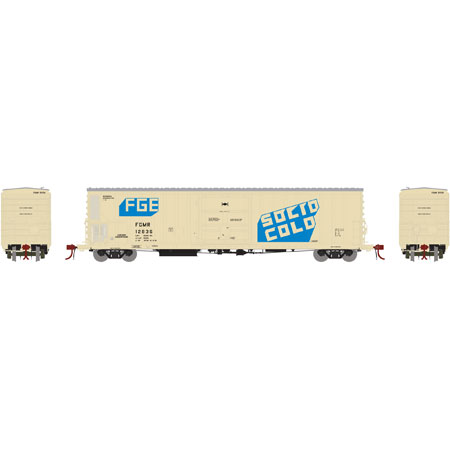 Fruit Growers Express 57' Mechanical Reefer #12836 w/Sound