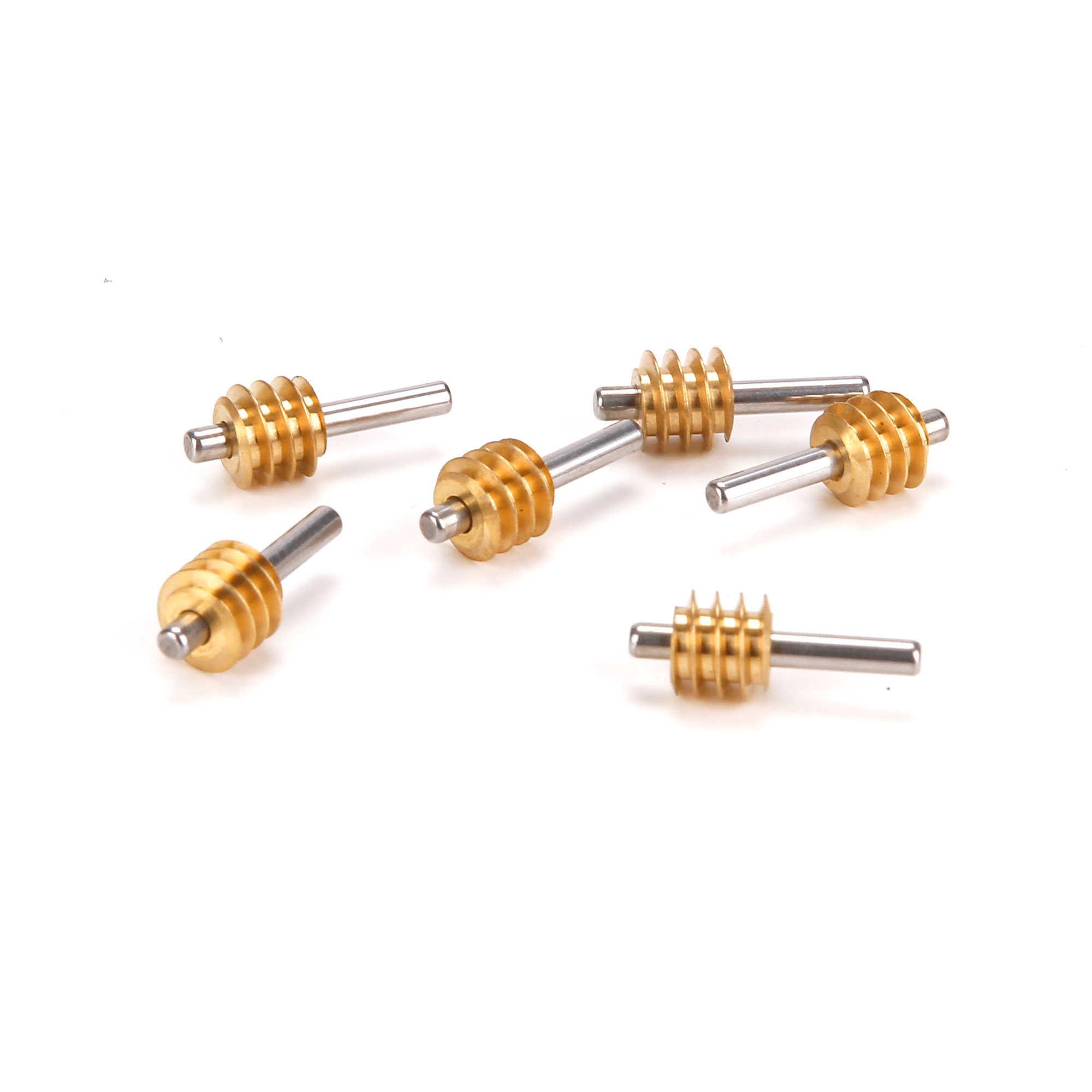 Brass Worm and Shaft 6-Pack