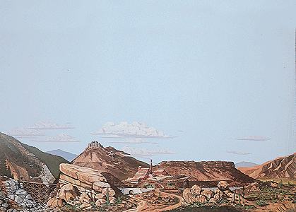 Mountain to Desert Backdrop