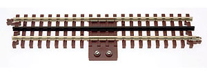 3-rail 10" straight terminal track