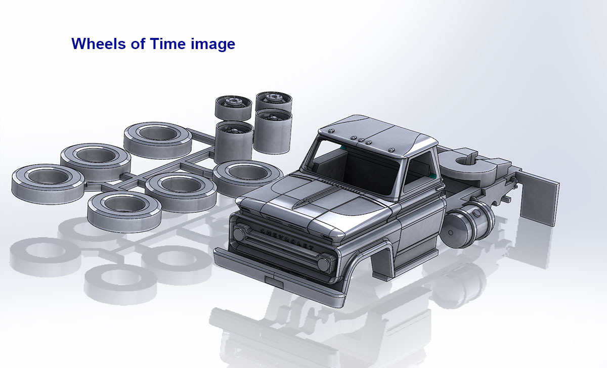 Semi Tractor single-axle kit