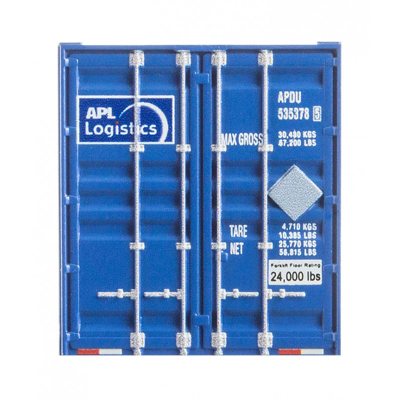 APL Logistics 53' corrugated container #5356378