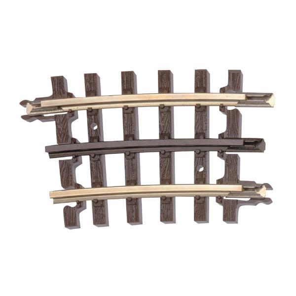3-rail 45" quarter curve 4-pack