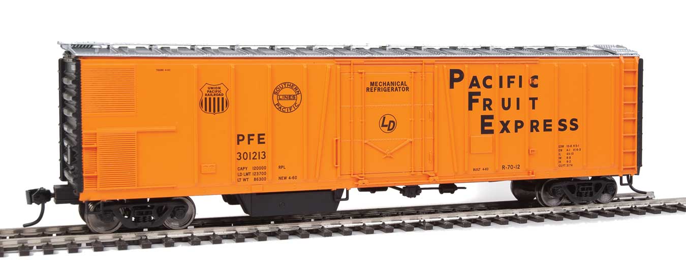 Pacific Fruit Express 50' Exterior Post Mechanical Reefer #30121