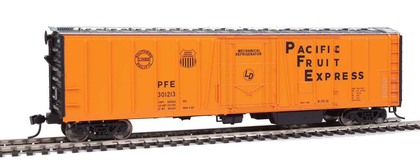 Pacific Fruit Express 50' Exterior Post Mechanical Reefer #30121