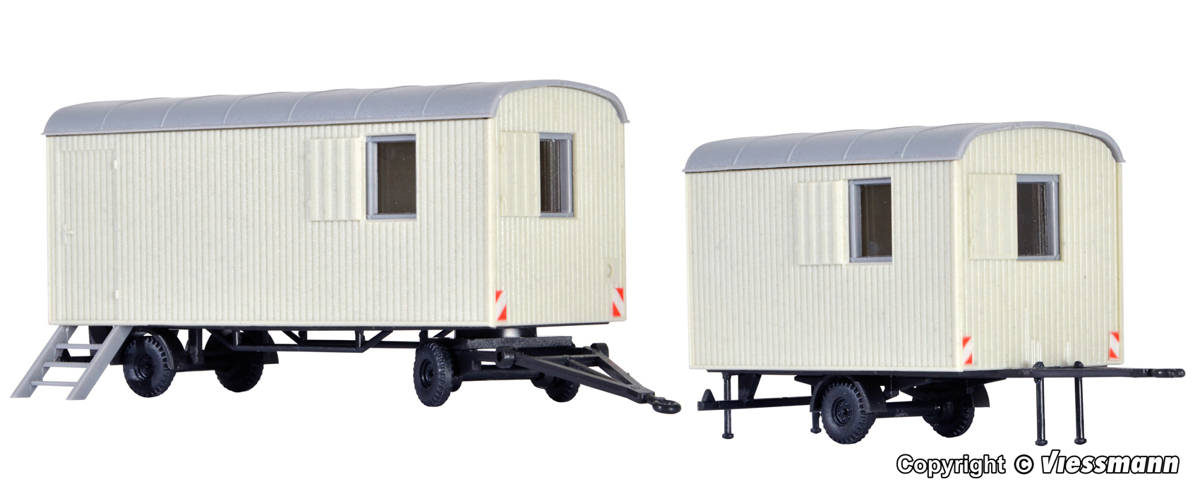 two construction trailers kit