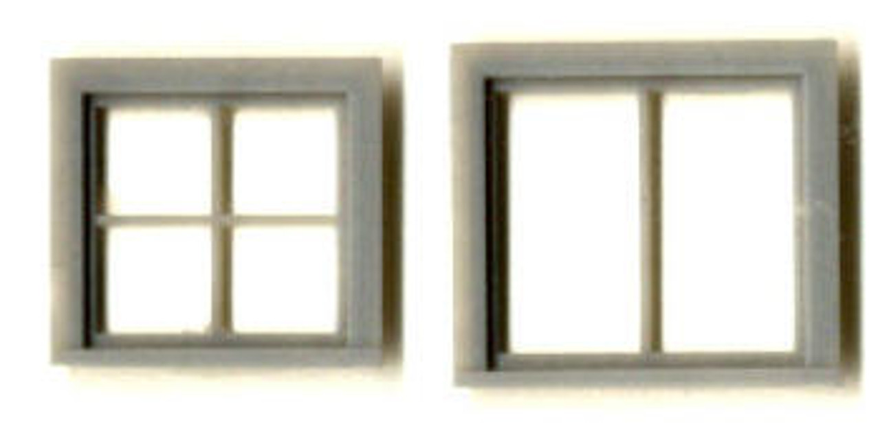 Assorted Attic Windows 4-pack