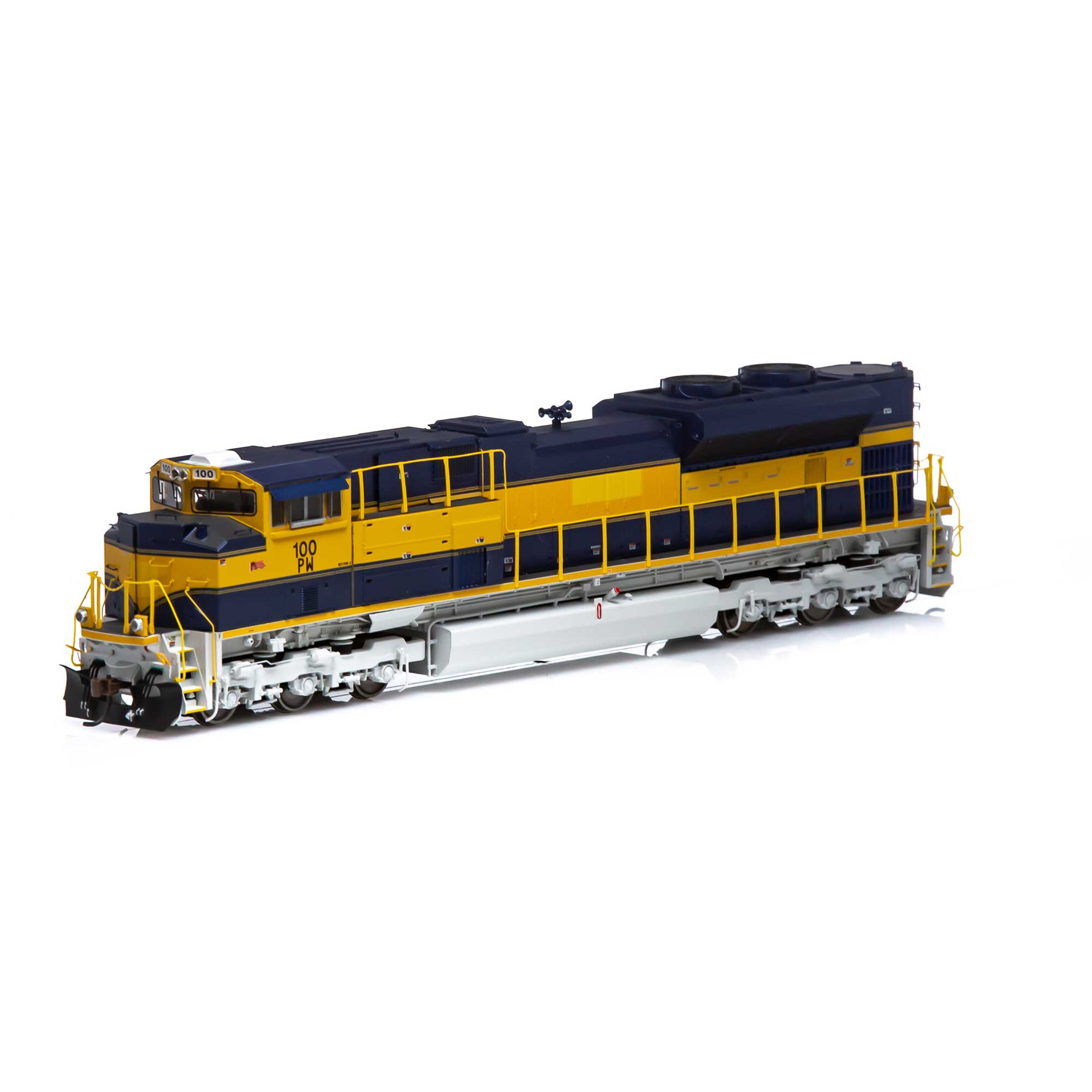Providence & Worcester SD70M-2 #100 w/Tsunami2