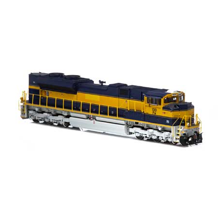 Providence & Worcester SD70M-2 #100 w/Tsunami2