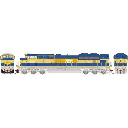 Vermont Railway SD70M-2 #432 w/Tsunami2