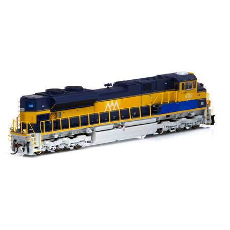 Vermont Railway SD70M-2 #432 w/Tsunami2