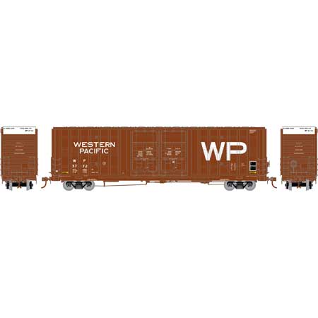 Western Pacific 60' Berwick Box Car #3772