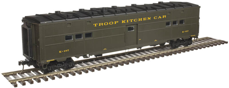 Kitchen Car troop kitchen car #K-487 2-rail