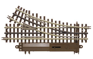 3-rail 36" right switch