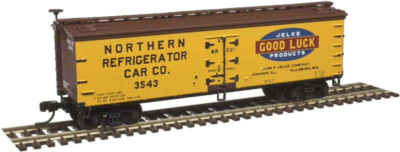 Jelke Good Luck Products 40' Wood Reefer #3547