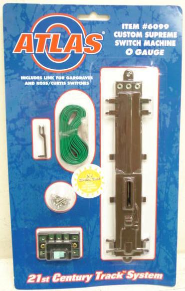 O Gauge Custom Supreme switch machine