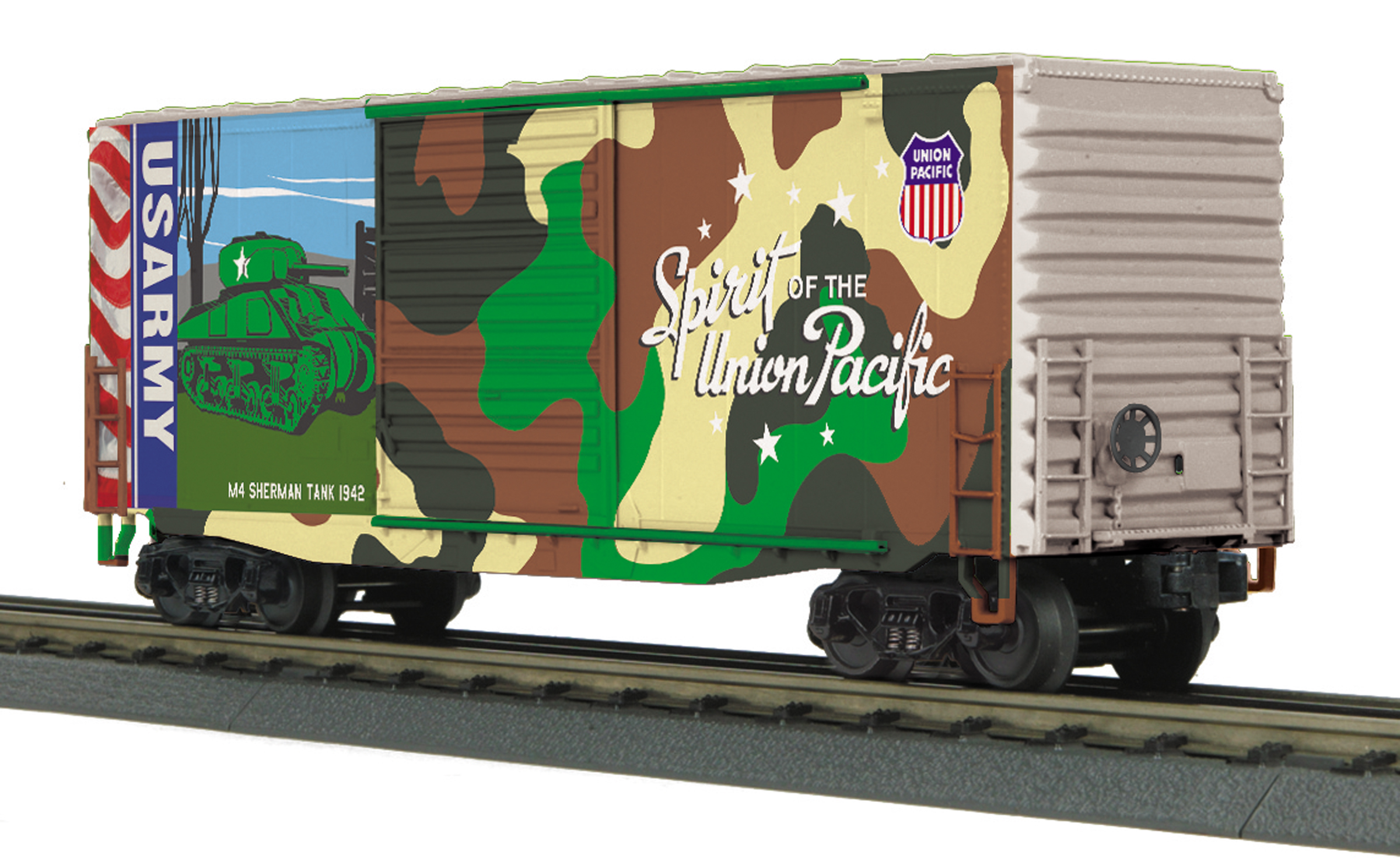 Union Pacific (Army) 40' high cube boxcar