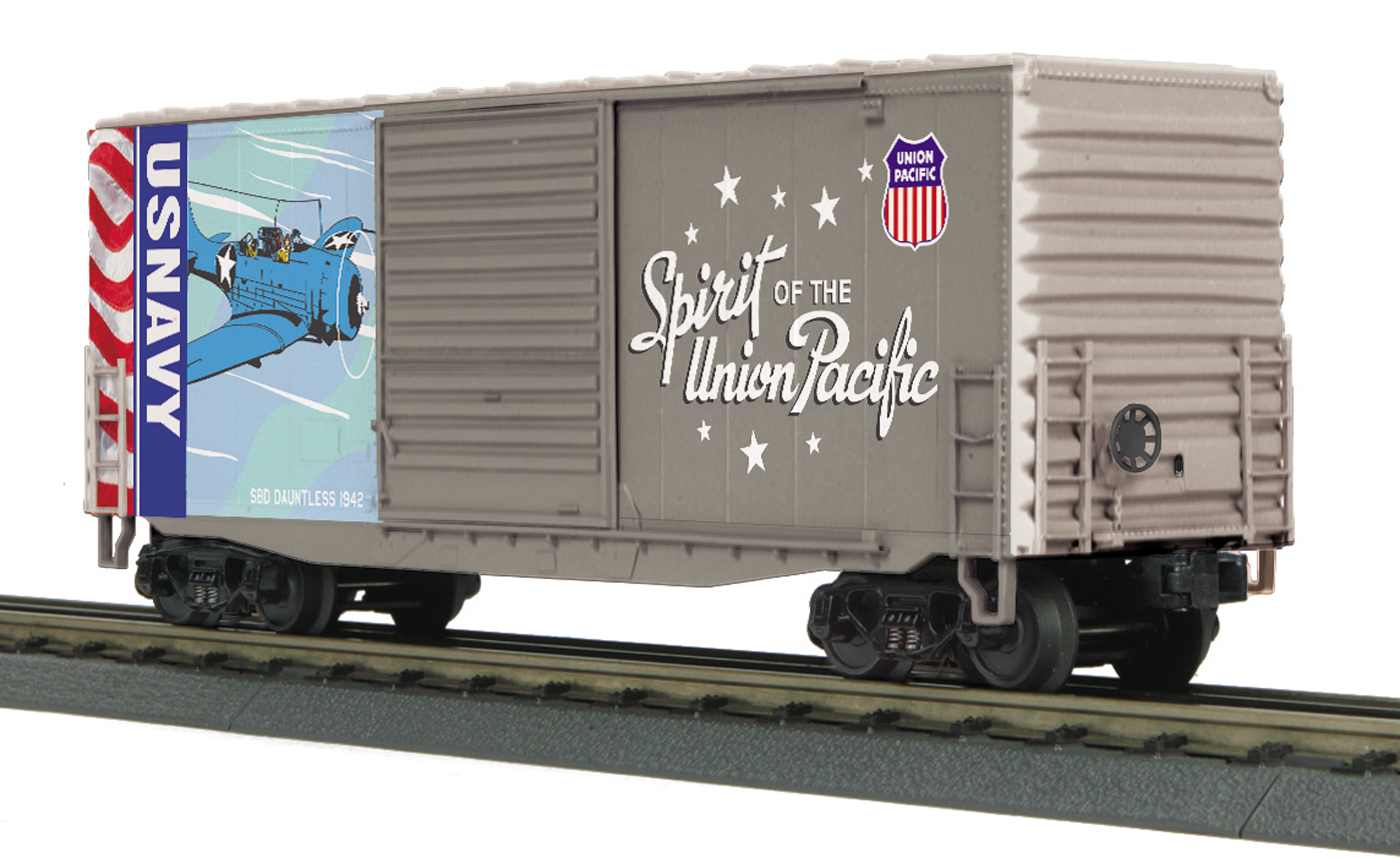 Union Pacific (Navy) 40' high cube boxcar