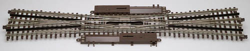 3-rail #5 double slip switch
