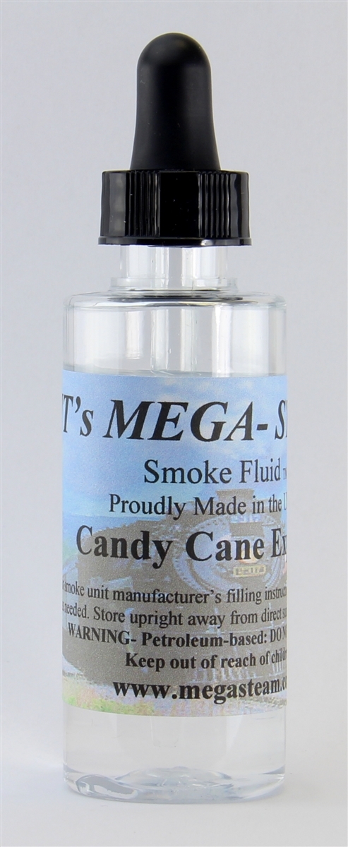 Candy Cane Express scented smoke fluid (2 ounce)