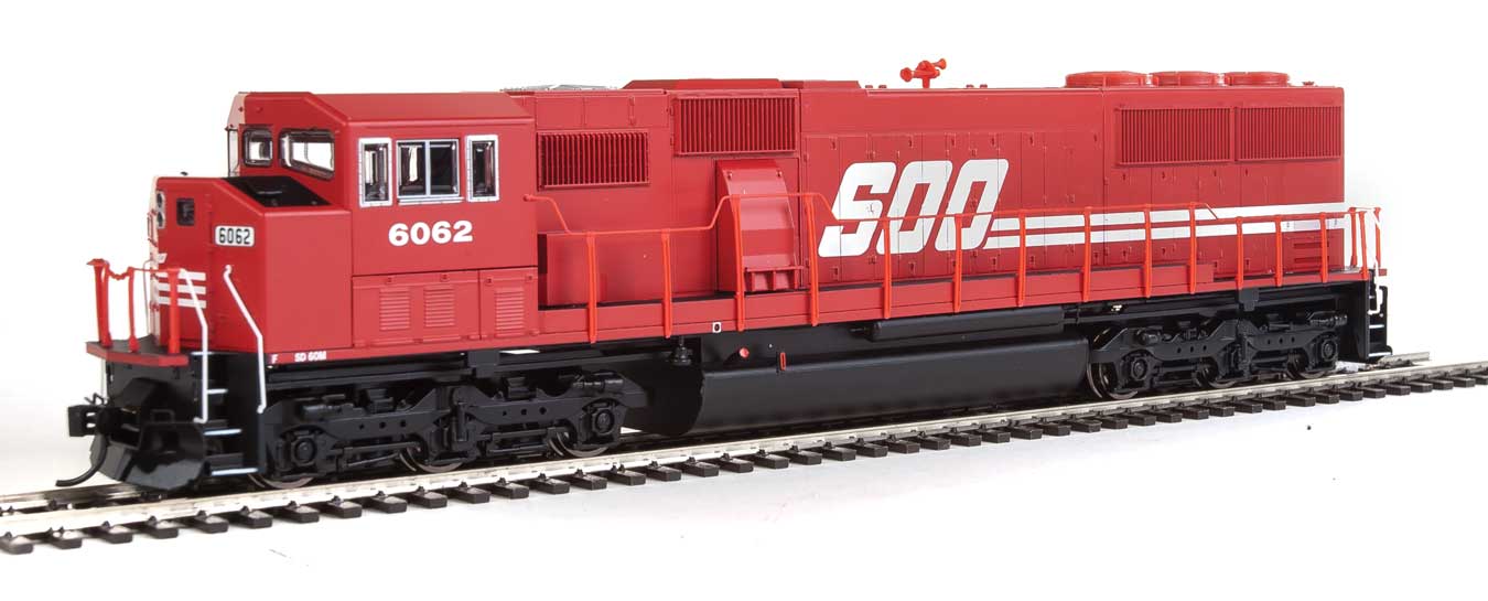 Soo Line EMD SD60M 3-Window Cab #6062