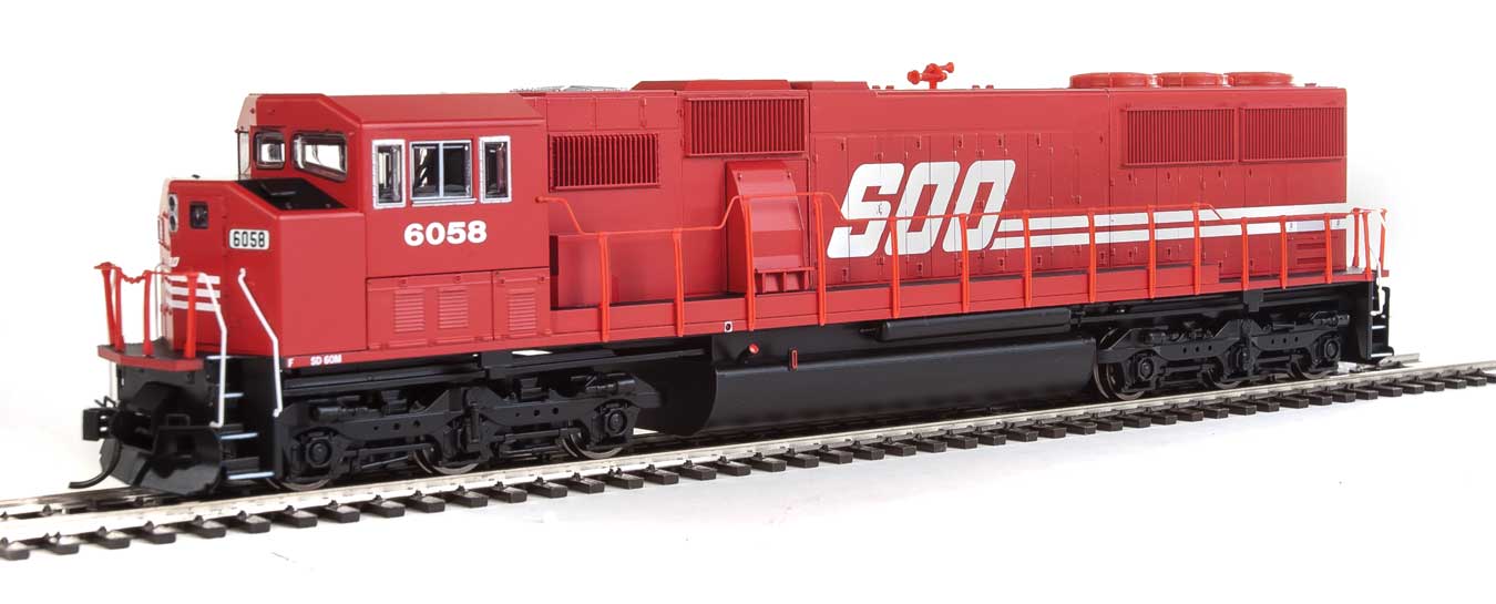 Soo Line EMD SD60M 3-Window Cab #6058 w/ESU Sound