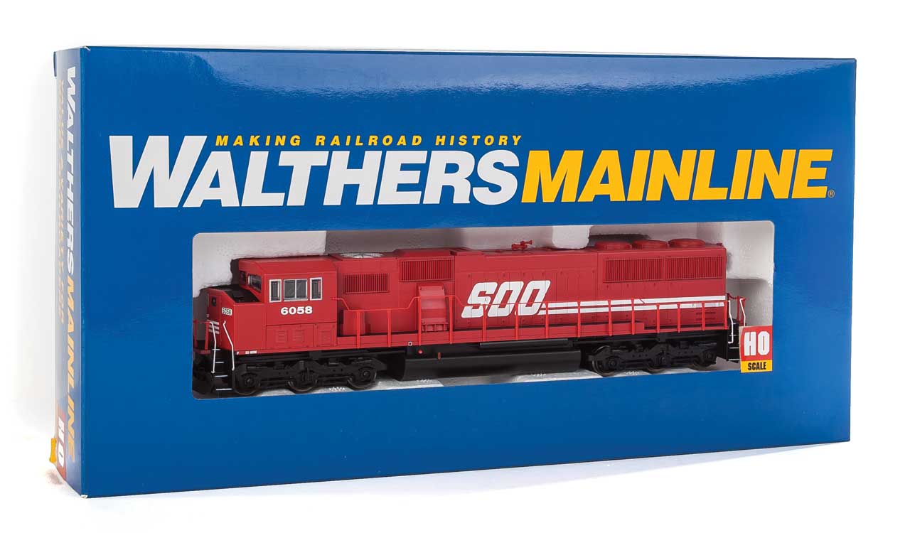 Soo Line EMD SD60M 3-Window Cab #6058 w/ESU Sound