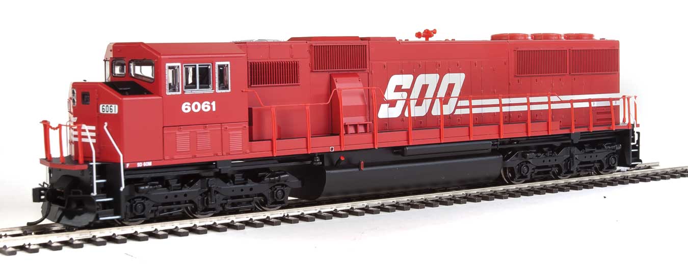 Soo Line EMD SD60M 3-Window Cab #6061 w/ESU Sound