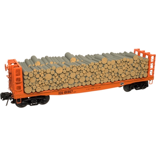 Illinois Central Gulf pulpwood flatcar #101361
