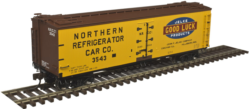 Jelke Good Luck Products 40' wood reefer #3543