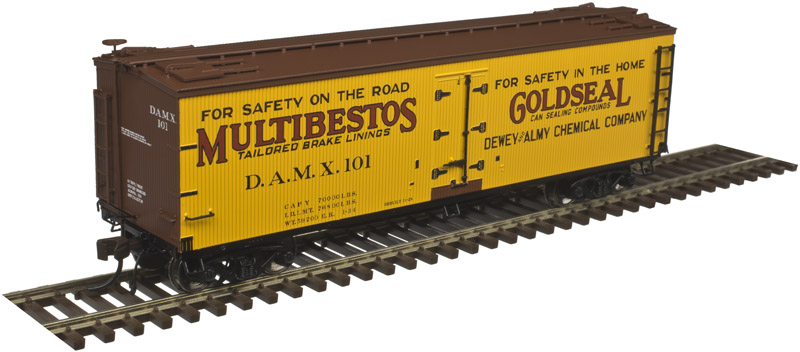 Multibestos Gold Seal 40' wood reefer #104